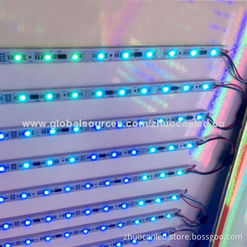 2811 IC LED bar lights, 30leds/m, 12V DC, dreaming color LED bar lights
